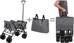 TecTake - Opvouwbare Bolderkar Heidrun Grijs -Kampeer Verkoop 1200x703 6