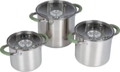 Bo-Camp - Pannenset - Elan Plus - 3-Delig - RVS -Kampeer Verkoop 1200x726 1