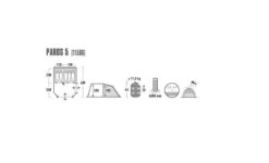 High Peak Paros 5 Tunneltent - 5-Persoons - Donkergrijs 10 High Peak Paros 5 Tunneltent - 5-Persoons - Donkergrijs -Kampeer Verkoop 1200x727