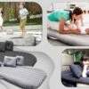 Opblaasbaar Matras Voor In De Auto, Opblaasbaar Bed, Opvouwbaar, Comfortabele Autostoel, Automatras Met Elektrische Luchtpomp En 3 Adapters, 2 Kussens En Draagtas, Voor Camping, Reizen (zwart) -Kampeer Verkoop 1200x730 3