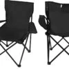 Campingstoel Vouwstoel Visstoel - Zwart - Draaggewicht 100kg -Kampeer Verkoop 1200x751 9