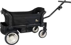 Deryan Luxe Sandy Bolderkar - Duo Buggy - Tandem Buggy - Opvouwbaar - Inklapbare Bolderwagen - Duo Kinderwagen - Zwart -Kampeer Verkoop 1200x761 3