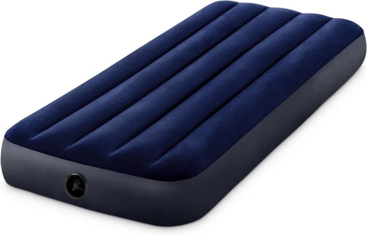 Intex Luchtbed - Classic Downy - Formaat: Cot - B76 X L191 X H25 Cm - 1 Pers. - Met Reparatieset 6 Intex Luchtbed - Classic Downy - Formaat: Cot - B76 X L191 X H25 Cm - 1 Pers. - Met Reparatieset - Image 6