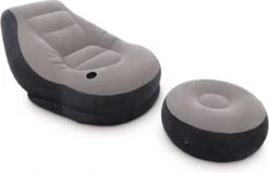 Intex Lounge Stoel - Ultra Lounge - Opblaasbaar - Grijs/zwart -Kampeer Verkoop 1200x771 5