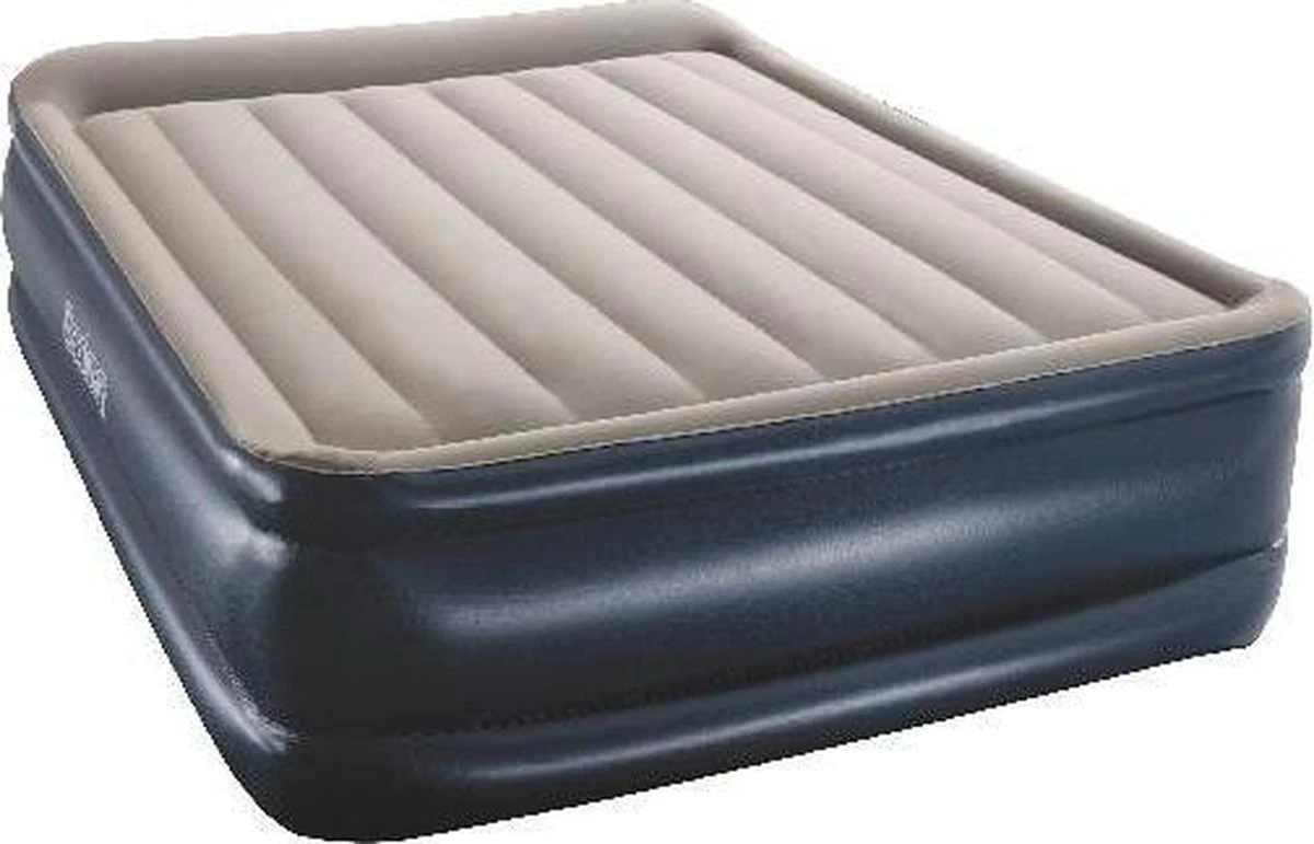 Bestway Queen Tritech Zelfopblazend 2-persoons Luchtbed (203x152x56cm) 1 Bestway Queen Tritech Zelfopblazend 2-persoons Luchtbed (203x152x56cm)
