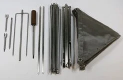 Firekorf + Grill + Spit : Opvouwbare Vuurkorf / Vuurschaal Met Rooster En Spit - Draagbare BBQ - Opbergtas - Kampeer Grill - Kookset -Kampeer Verkoop 1200x775