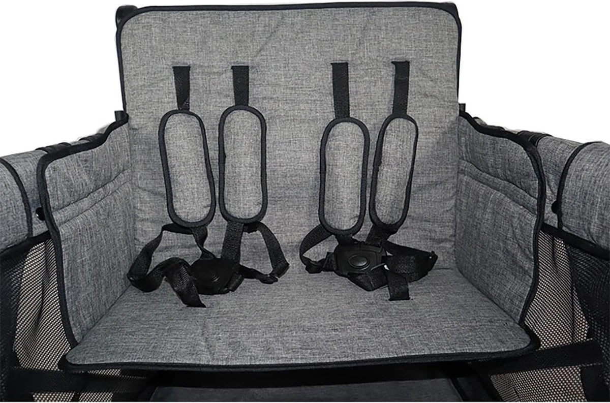 FUXTEC Bolderkar FX-CTXL900 - Premium Grijs - Nu Voor Maximaal 4 Kinderen 2 FUXTEC Bolderkar FX-CTXL900 - Premium Grijs - Nu Voor Maximaal 4 Kinderen - Image 2