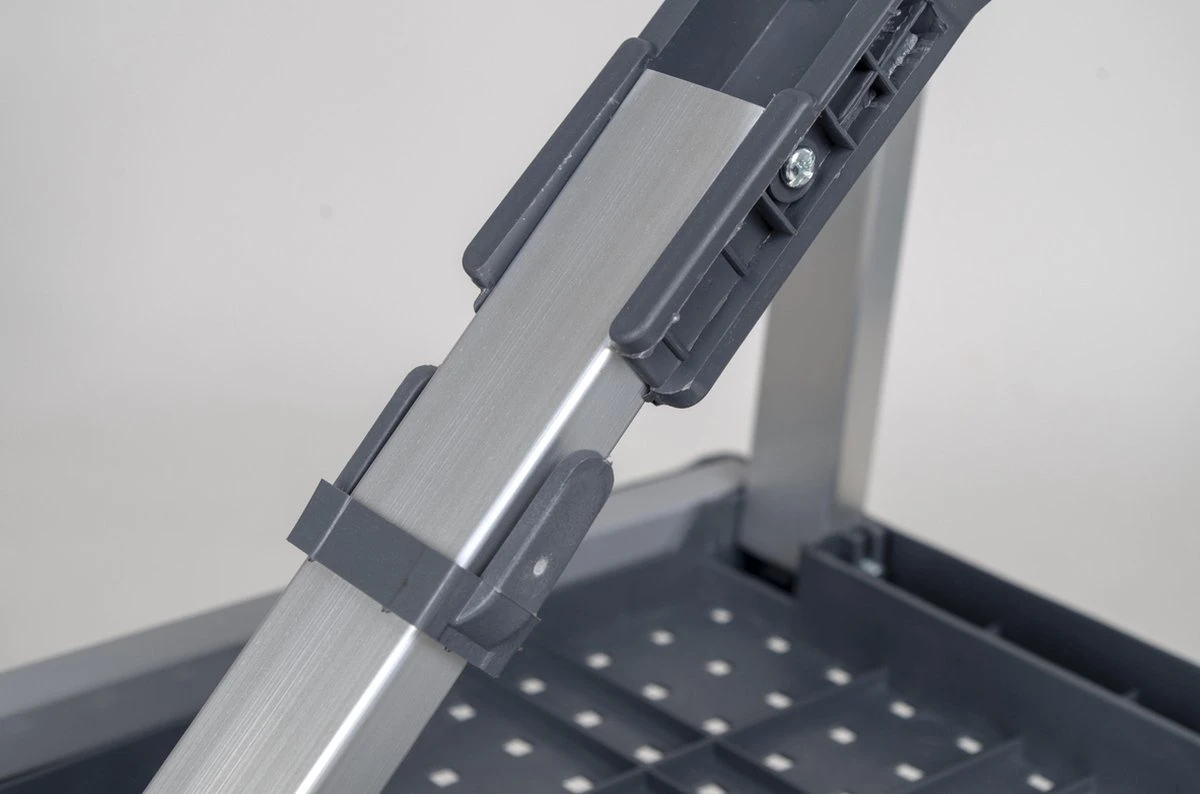 Bo-Camp Picknicktafel - Basic - Inklapbaar - Grijs 3 Bo-Camp Picknicktafel - Basic - Inklapbaar - Grijs - Image 3