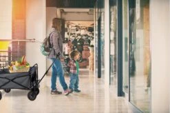 Hoogwaardige Bolderkar Opvouwbaar - Antraciet - Kinderen - Baby - Opslagkar - Bolderwagen - Tuinkar - Bolderkarren -Kampeer Verkoop 1200x798 16