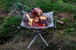 Firekorf + Grill + Spit : Opvouwbare Vuurkorf / Vuurschaal Met Rooster En Spit - Draagbare BBQ - Opbergtas - Kampeer Grill - Kookset -Kampeer Verkoop 1200x799 66