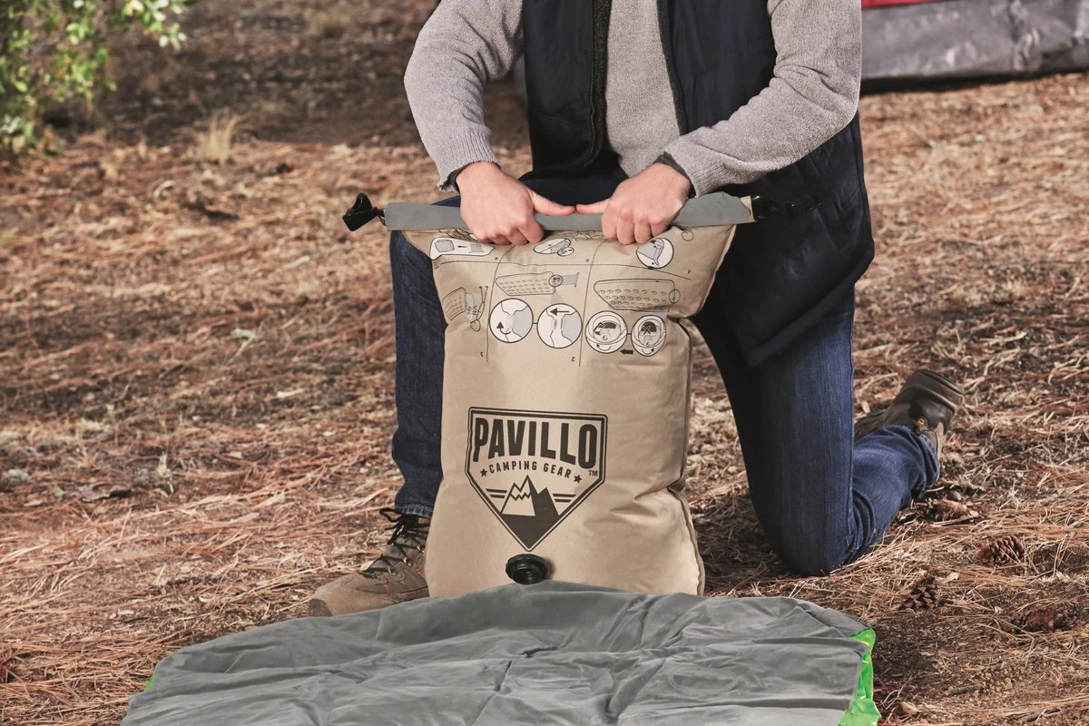 Bestway 1-Persoons Luchtbed Roll & Relax - 188 X 99 X 22 CM - Incl. 3-in-1 Reistas, Kussen En Handpomp - Binnen 50 Sec Opgeblazen - Binnen- En Buitengebruik 15 Bestway 1-Persoons Luchtbed Roll & Relax - 188 X 99 X 22 CM - Incl. 3-in-1 Reistas, Kussen En Handpomp - Binnen 50 Sec Opgeblazen - Binnen- En Buitengebruik - Image 15