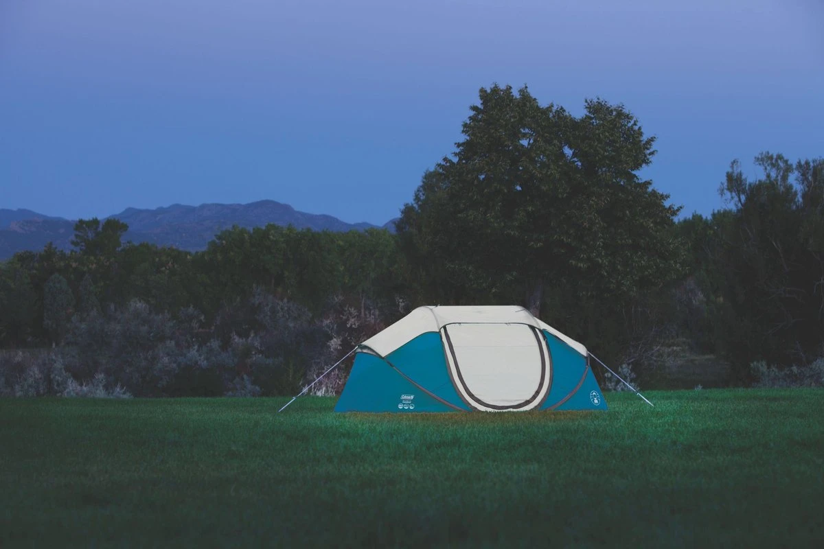 Coleman Galiano 4 Pop-up Tent - 4-Persoons - Blauw/Wit 4 Coleman Galiano 4 Pop-up Tent - 4-Persoons - Blauw/Wit - Image 4
