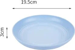 Merkloos Green-goose® Bio-based Borden | Set Van 4 | 19.5x3 Cm | Duurzame, Vaatwasserbestendige Borden Voor Camping, Vakantie Of Picknick | Vaatwasserbestendig -Kampeer Verkoop 1200x801 13