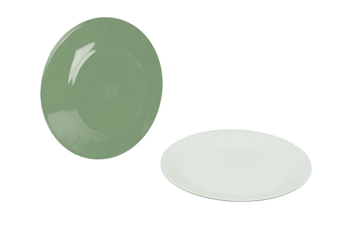 Bo-Camp Servies - Campingbord - 100% Melamine - 16-delig - Groen 3 Bo-Camp Servies - Campingbord - 100% Melamine - 16-delig - Groen - Image 3