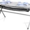 Campart Campingtafel XL TA-0806 - Opvouwbaar, Lichtgewicht En Met Verstelbare Poten - Kampeertafel Inklapbaar Inclusief Opbergtas - 140 X 80 X 70 Cm - Wit -Kampeer Verkoop 1200x811 5