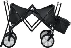 Rijoka Opvouwbare Bolderkar/Bolderwagen | Met Dakje En Draagtas | Zwart -Kampeer Verkoop 1200x811 8