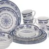 Bo-Camp - Servies - Campingbord - 16-Delig - Old Dutch - Blauw Servies -Kampeer Verkoop 1200x817 1