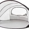 Deryan Luxe Pop Up Strandtent XXL - Anti-UV 50+ - Zilver -Kampeer Verkoop 1200x858 3