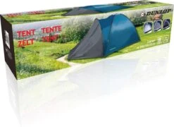 Dunlop Tent - Blauw - 2 Persoons -Kampeer Verkoop 1200x874