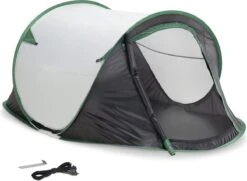 JEMIDI Tweepersoons Pop-up Tent - Opgooitent, Werptent Voor 2 Personen - Ideaal Als Festivaltent Of Kampeertent - Verschillende Kleuren -Kampeer Verkoop 1200x877 1