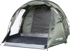 Capture Outdoor, 3-Man XXL Tent "Seikan XTR-3", Voor 3 XXL Personen, 215x400x155cm, DeLuxe Tent En Canvas, "Airflow System", … -Kampeer Verkoop 1200x878