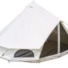Skandika Tipii 400 Canvas Tent – Tipi-tenten – 8 Persoons Familietent - Campingtent – Muggengaas – 250 Cm Stahoogte – 400 Cm Diameter – 4000 Mm Waterkolom – Indische Tent, Partytent, Festivaltent – Outdoor, Camping, Tuin – Kamperen – Wit -Kampeer Verkoop 1200x880