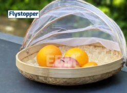 Voedselkap - Vliegenkapjes Bamboe Set 3 Stuks - Flystopper -Kampeer Verkoop 1200x880 4