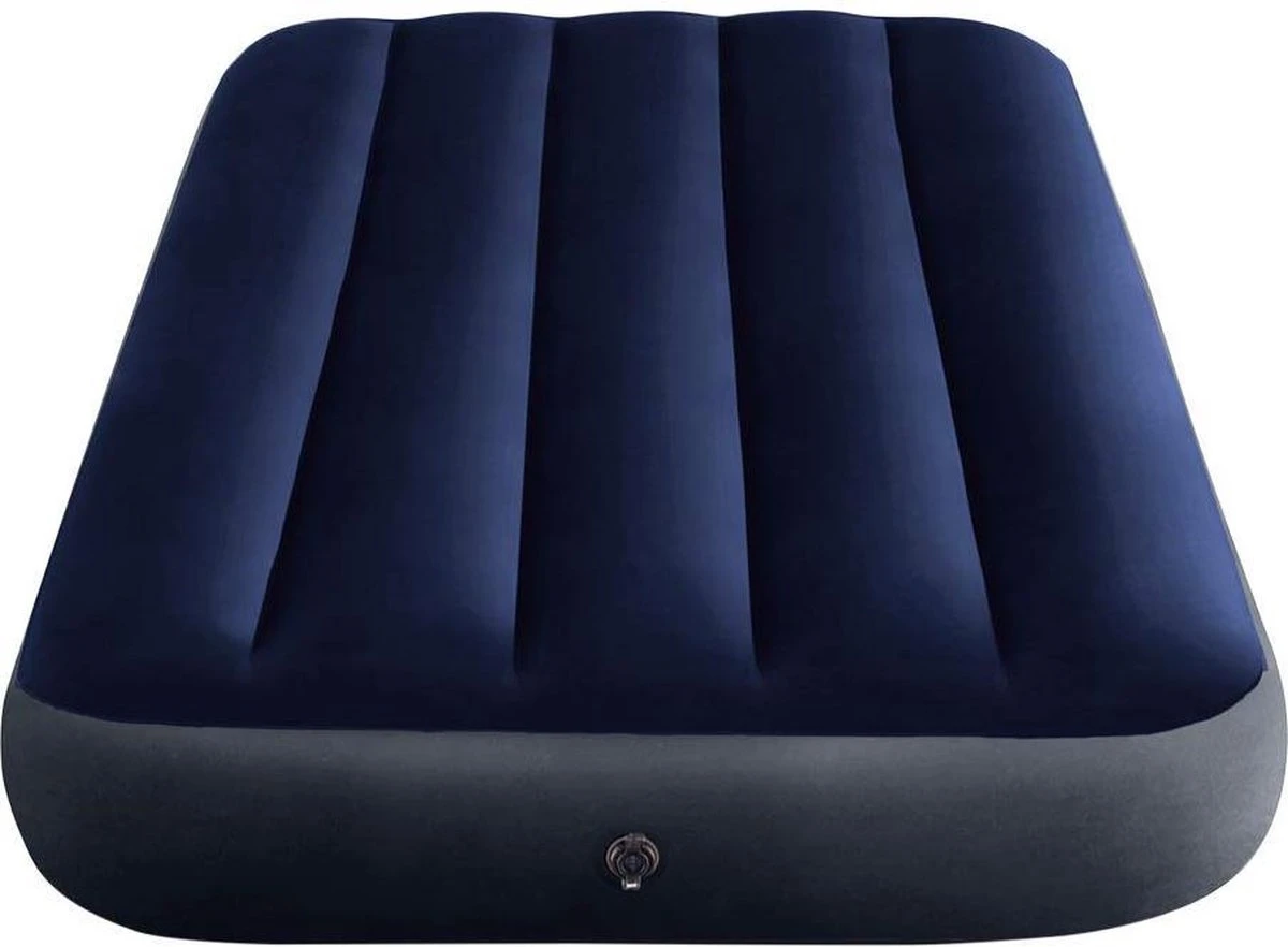 Intex Luchtbed - Classic Downy - Formaat: Cot - B76 X L191 X H25 Cm - 1 Pers. - Met Reparatieset 8 Intex Luchtbed - Classic Downy - Formaat: Cot - B76 X L191 X H25 Cm - 1 Pers. - Met Reparatieset - Image 8