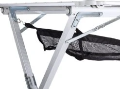 Campart Campingtafel XL TA-0806 - Opvouwbaar, Lichtgewicht En Met Verstelbare Poten - Kampeertafel Inklapbaar Inclusief Opbergtas - 140 X 80 X 70 Cm - Wit -Kampeer Verkoop 1200x891 1