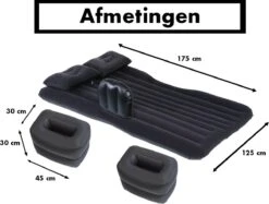 Auto Luchtbed - Auto Bed - Auto Matras - Achterbank En Achterbak - 2 Persoons - Incl. Elektrische Pomp - 175 X 125 CM -Kampeer Verkoop 1200x910 5