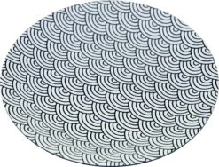 Bo-Camp Servies - Mix & Match - 16 Delig - Zwart/Wit -Kampeer Verkoop 1200x914