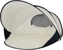 Deryan Luxe Pop Up Strandtent XXL - Anti-UV 50+ - Cream -Kampeer Verkoop 1200x942