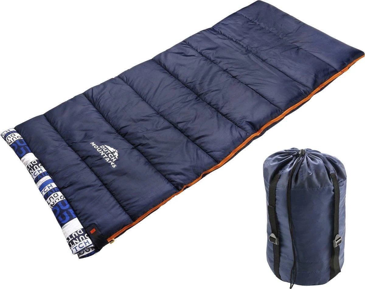 Dutch Mountains Slaapzak Goeree XL - Extra Groot 220x90cm - Katoenen Binnenkant - Aanritsbaar - Tochtstrip En Compressiehoes 2 Dutch Mountains Slaapzak Goeree XL - Extra Groot 220x90cm - Katoenen Binnenkant - Aanritsbaar - Tochtstrip En Compressiehoes - Image 2