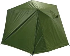 FisherPro Karpertent Met Stormcover – Vistent – Tent - Bescherming Tegen Zon En Wind – 100% Waterdichte Stormhoes – Met Handige Meeneemtas – Ook Geschikt Als Strandtent Of Festivaltent – Extra Veiligheid En Warmte Door Stormcover -Kampeer Verkoop 1200x960 1