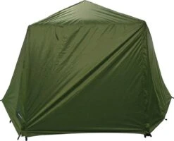 FisherPro Karpertent Met Stormcover – Vistent – Tent - Bescherming Tegen Zon En Wind – 100% Waterdichte Stormhoes – Met Handige Meeneemtas – Ook Geschikt Als Strandtent Of Festivaltent – Extra Veiligheid En Warmte Door Stormcover -Kampeer Verkoop 1200x970