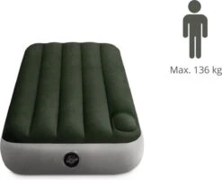 Intex Luchtbed - Downy - Formaat: Cot - B76 X L191 X H25 Cm - Ingebouwde Voetpomp- Met Reparatieset -Kampeer Verkoop 1200x971 1