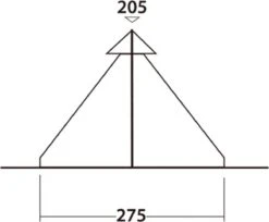 Easy Camp Tent Bolide 400 - Rood - 4 Persoons -Kampeer Verkoop 1200x991