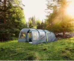 Coleman Vail 4L Tunneltent - Familie Tent - 4-Persoons - Grijs/Groen -Kampeer Verkoop 1200x996