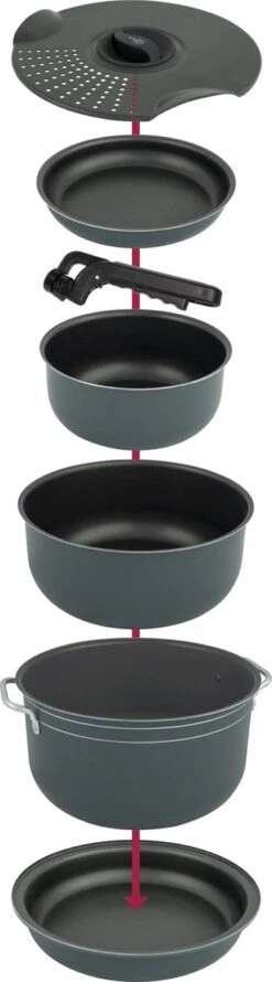 Bo-Camp Pannenset - Camping - 7-delig - Aluminium -Kampeer Verkoop 333x1200