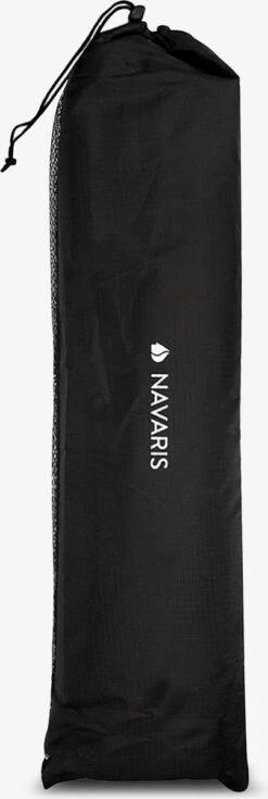 Navaris Campingtafel - Inklapbaar Campingtafeltje Van Aluminium - Opvouwbare Tafel Inclusief Draagtas - Picknicktafel - Zilver -Kampeer Verkoop 403x1200