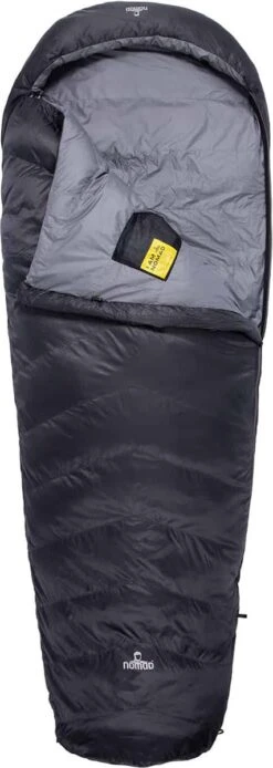 NOMAD® Taurus 400 Slaapzak | 210x80cm Grijs | Lichtgewicht & Kwalitatief | Slaapzak | Incl Hoes -Kampeer Verkoop 427x1200 1