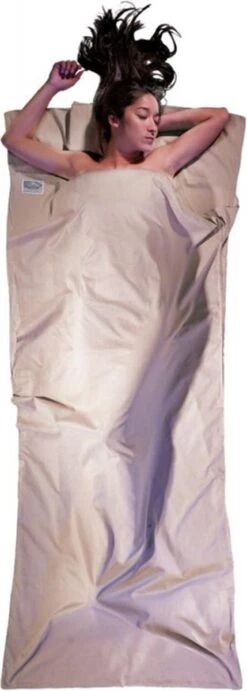 Cocoon Binnenslaapzak Mamo Travelsheet 220 X 88 Cm Katoen Wit -Kampeer Verkoop 429x1200