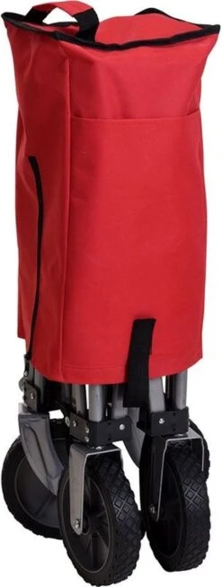 KOOPMAN Opvouwbare Bolderkar | Rood | 90 X 49 X 58 Cm -Kampeer Verkoop 454x1200 1
