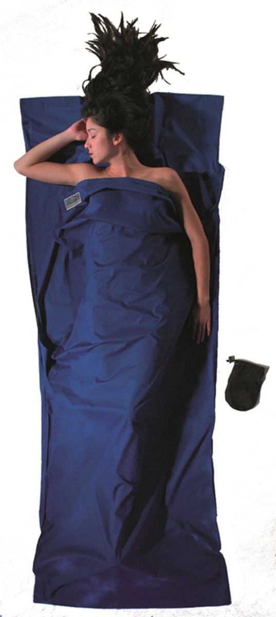 Cocoon TravelSheet - Lakenzak - Katoen - Ultramarine Blue 3 Cocoon TravelSheet - Lakenzak - Katoen - Ultramarine Blue - Image 3