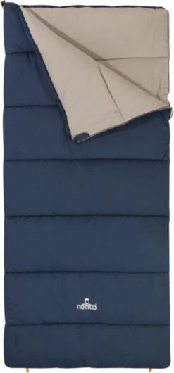 NOMAD® Brisbane Slaapzak | 205x80cm Blauw | Lichtgewicht & Kwalitatief | Dekenmodel Slaapzak | Incl Hoes -Kampeer Verkoop 559x1200