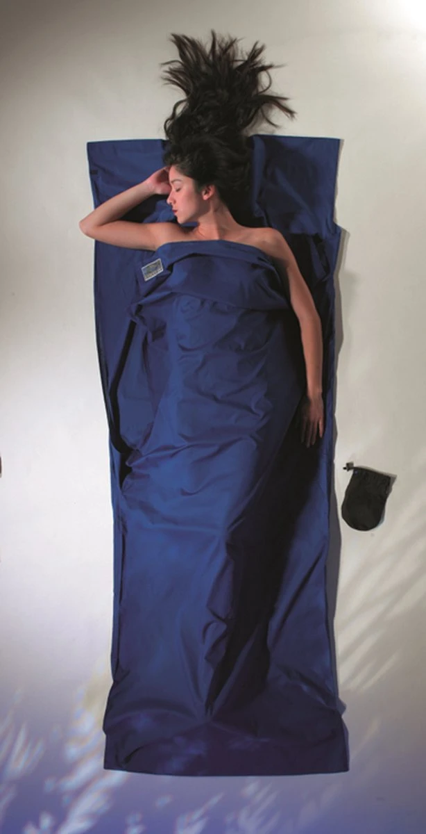 Cocoon TravelSheet - Lakenzak - Katoen - Ultramarine Blue 2 Cocoon TravelSheet - Lakenzak - Katoen - Ultramarine Blue - Image 2