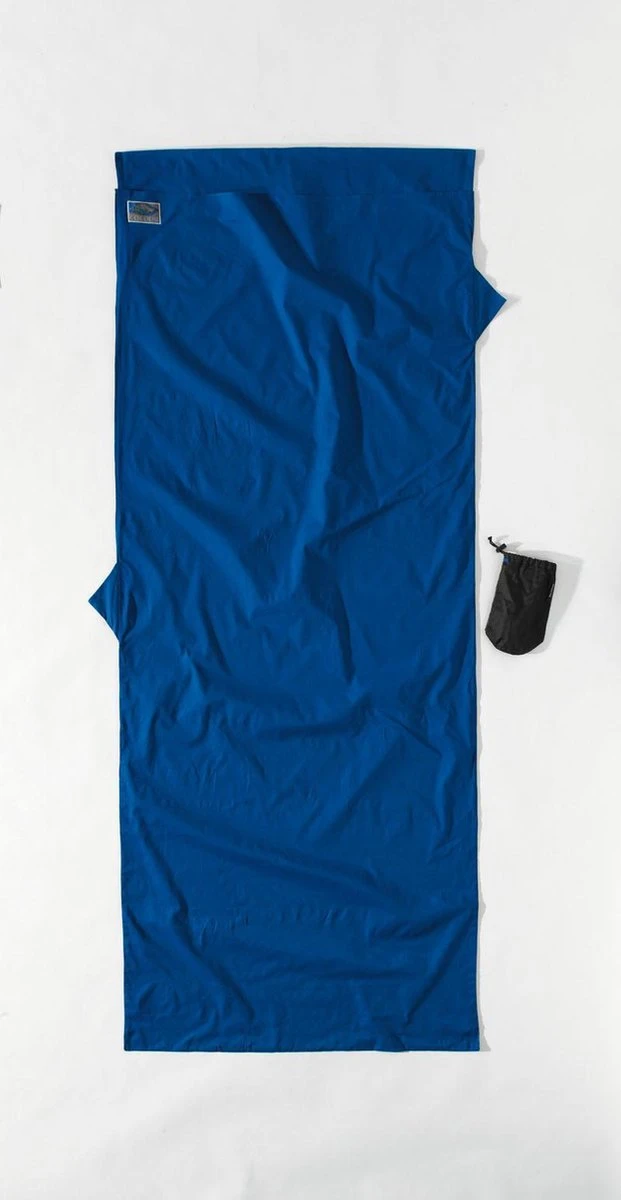 Cocoon TravelSheet - Lakenzak - Katoen - Ultramarine Blue 1 Cocoon TravelSheet - Lakenzak - Katoen - Ultramarine Blue
