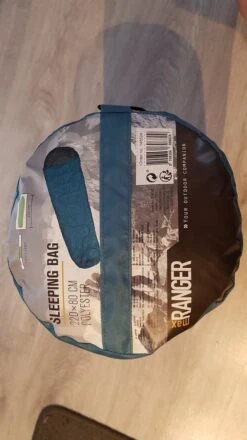 Max Ranger - XL Mummieslaapzak Blauw 220 X 80 Cm - Extra Grote Mummieslaapzak - XL Mummie Slaapzak Blauw -Kampeer Verkoop 674x1200 1