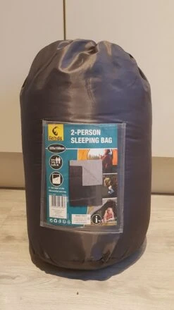 Froyak - 2-persoons Slaapzak XXL Grijs 225 X 150 Cm - Tweepersoonsslaapzak - Tweepersoons - Slaapzak -Kampeer Verkoop 674x1200 2