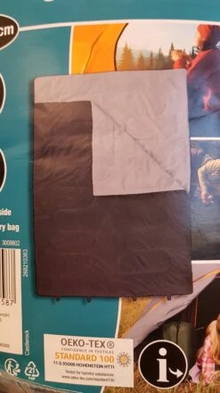 Froyak - 2-persoons Slaapzak XXL Groen 225 X 150 Cm - 2 Persoons Slaapzak Envelop Model Extra Large -Kampeer Verkoop 674x1200 7